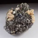 Bournonite with Arsenopyrite and Calcite - image 4