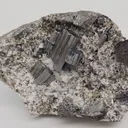Bournonite with Calcite and Pyrite - image 1