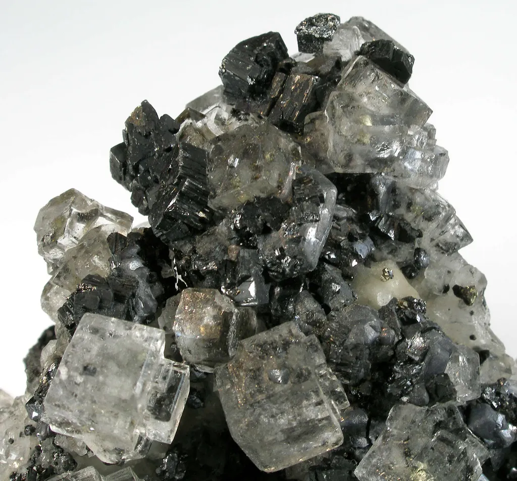 Bournonite With Fluorite and Galena - image 4
