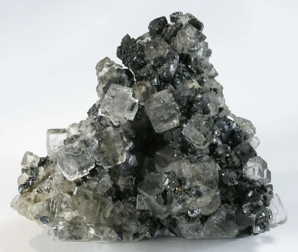 Bournonite With Fluorite and Galena - image 2