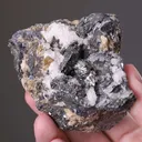 Bournonite with Galena Siderite and Quartz - image 2