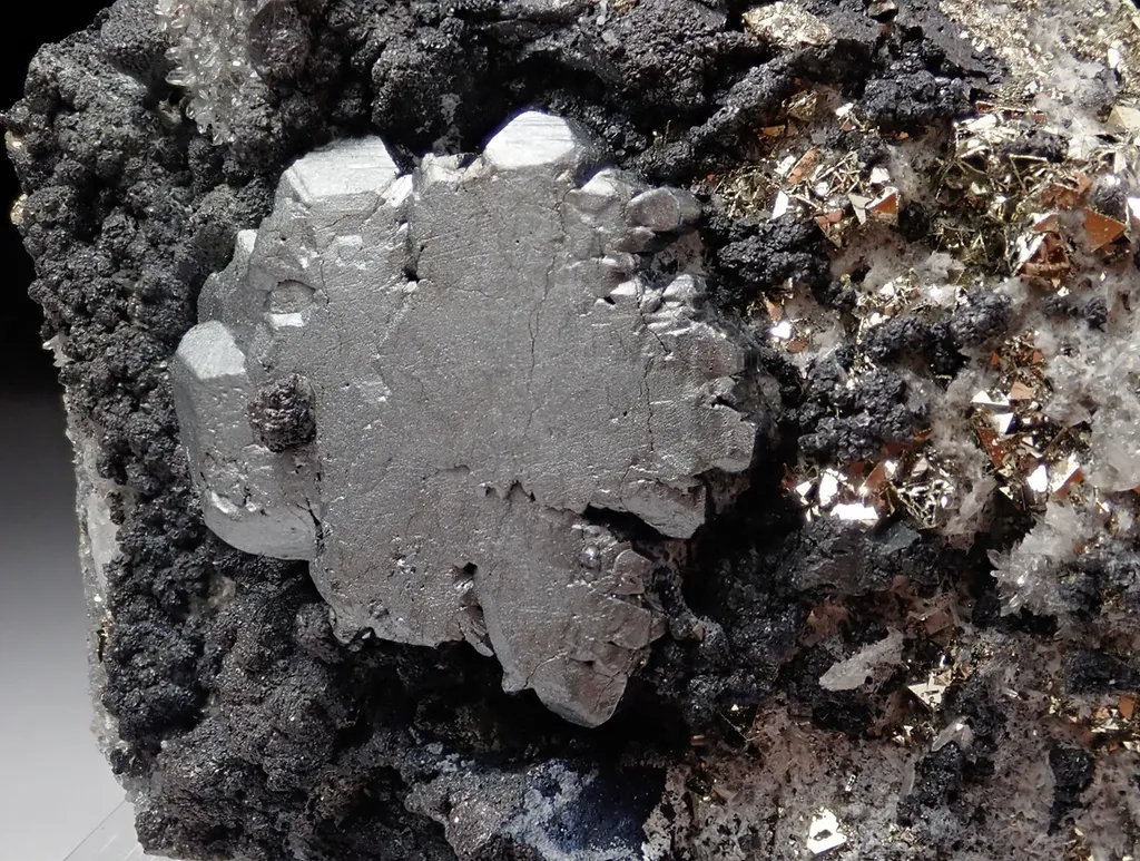 Bournonite with Pyrite - image 2