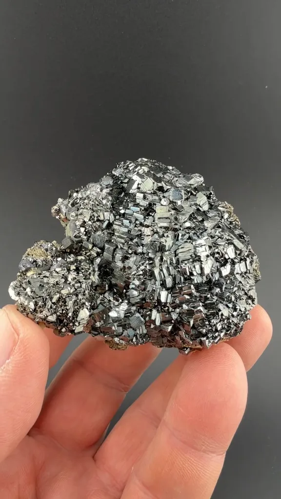 Bournonite with Pyrite image