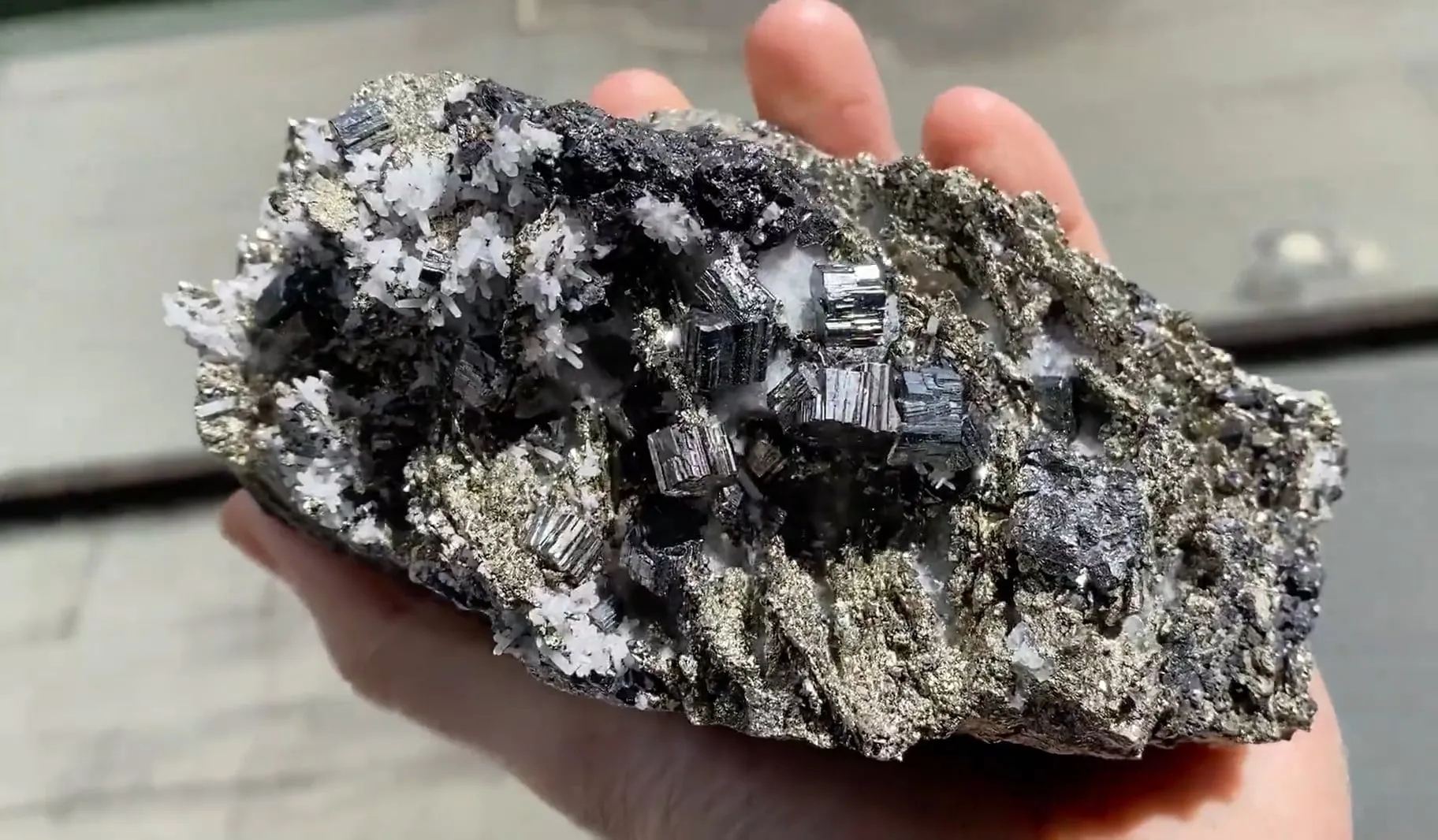 Bournonite with Pyrite - image 5