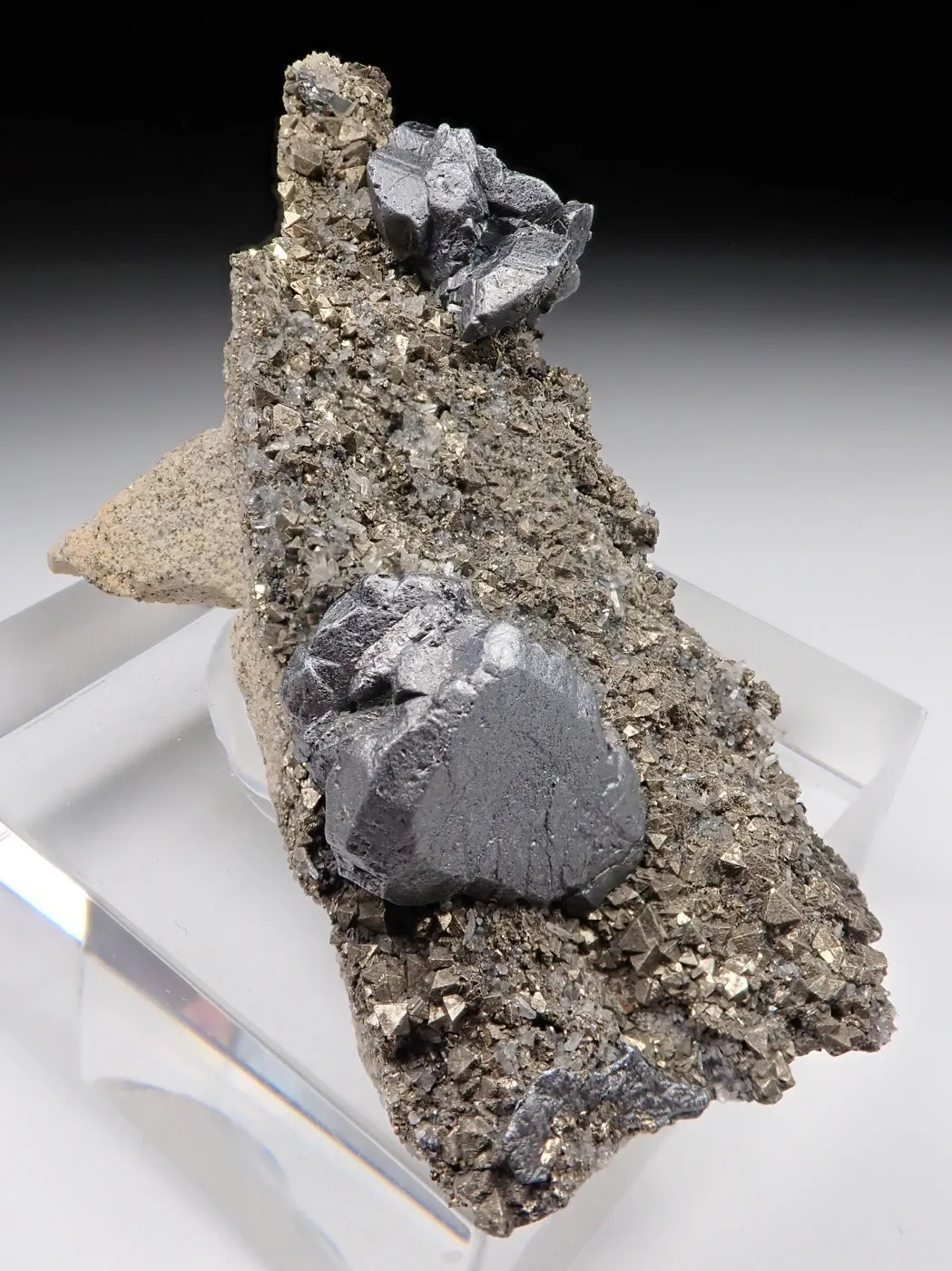 Bournonite with Pyrite - image 1