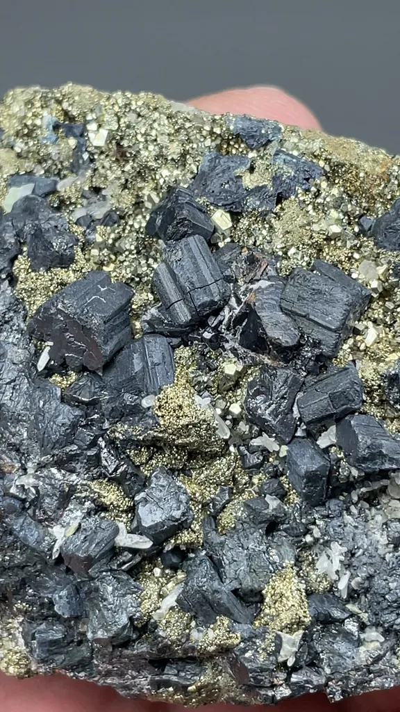 Bournonite with Pyrite - image 2