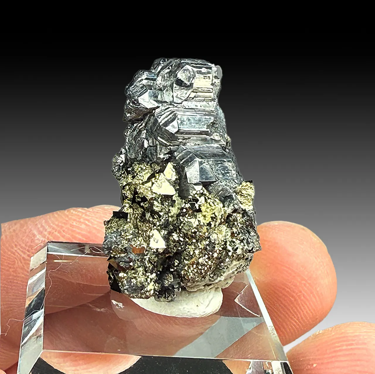 Bournonite with Pyrite - image 1
