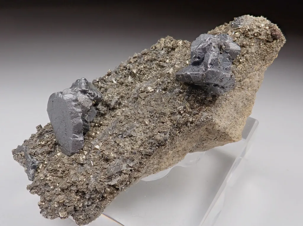 Bournonite with Pyrite - image 2