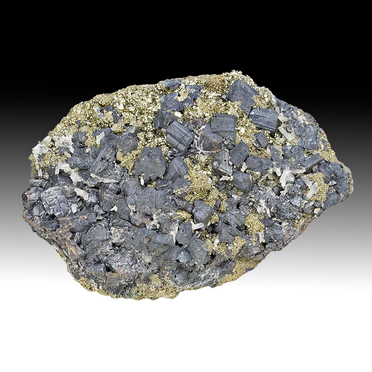 Bournonite with Pyrite - image 1