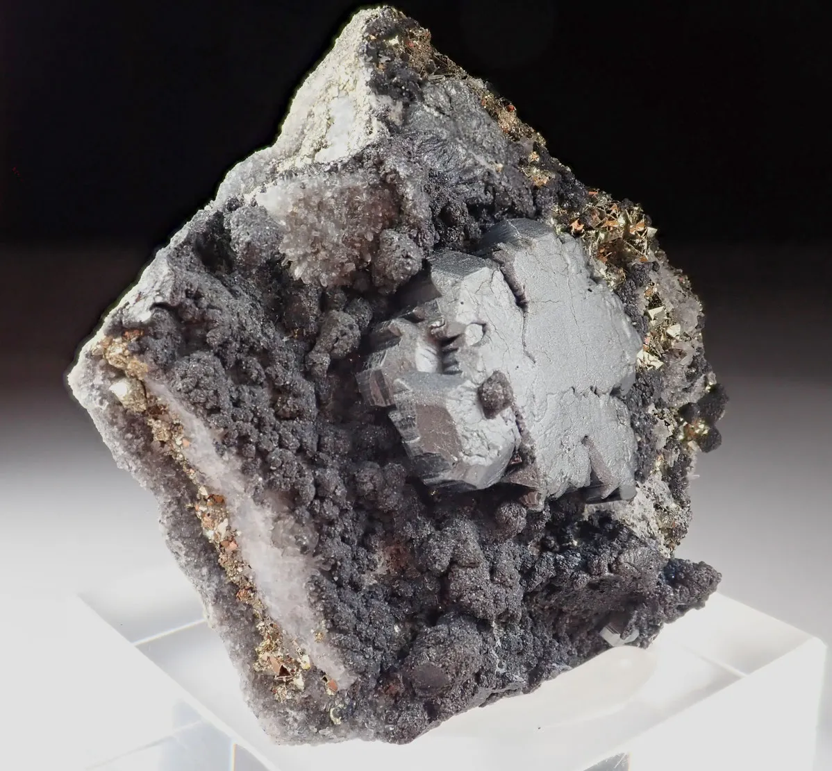 Bournonite with Pyrite - image 4
