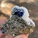 Bournonite with Pyrite and Calcite - image 5