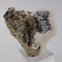 Bournonite with Pyrite and Calcite - image 1