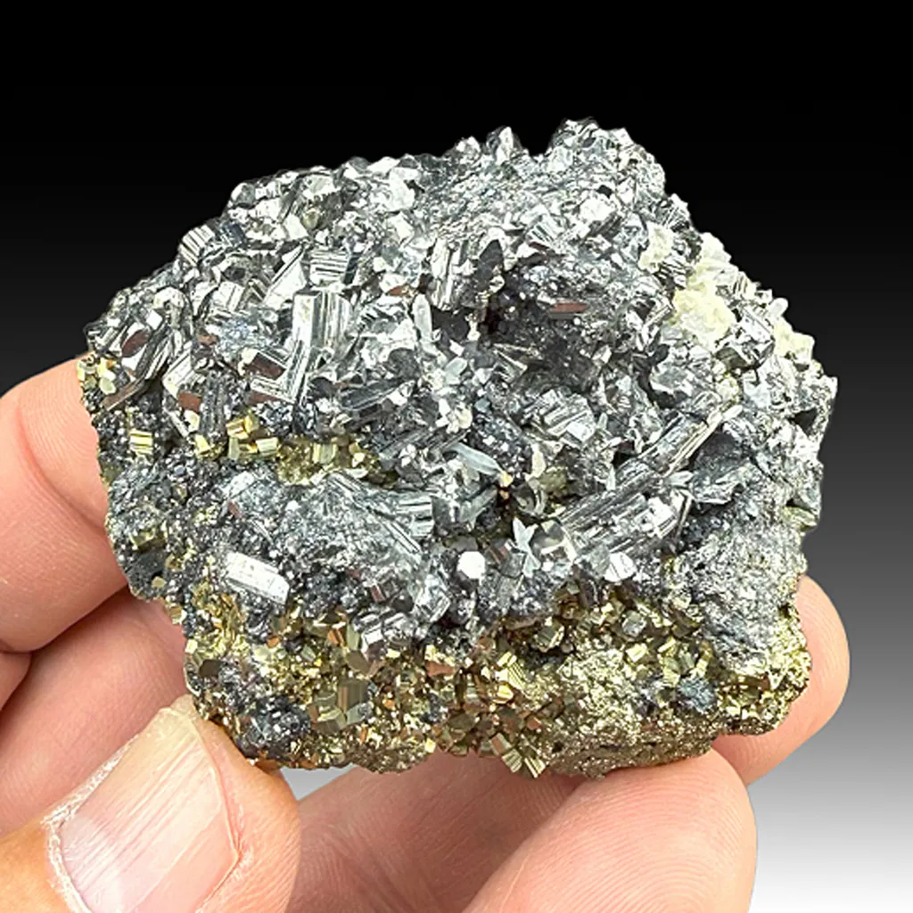 Bournonite with Pyrite image