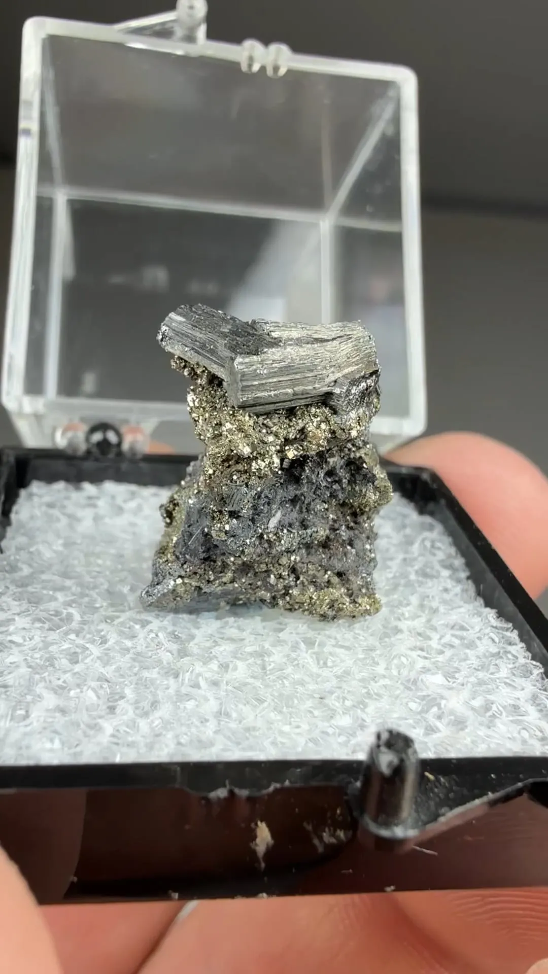 Bournonite with Pyrite - image 2