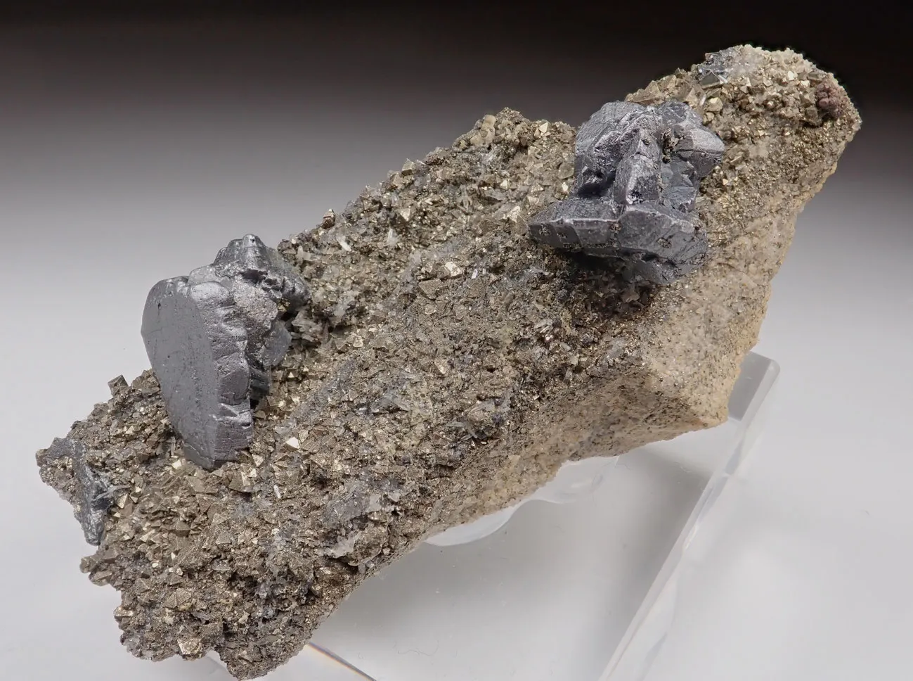 Bournonite with Pyrite - image 2