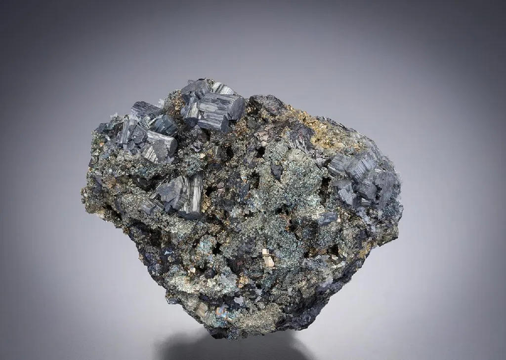 Bournonite with Pyrite image