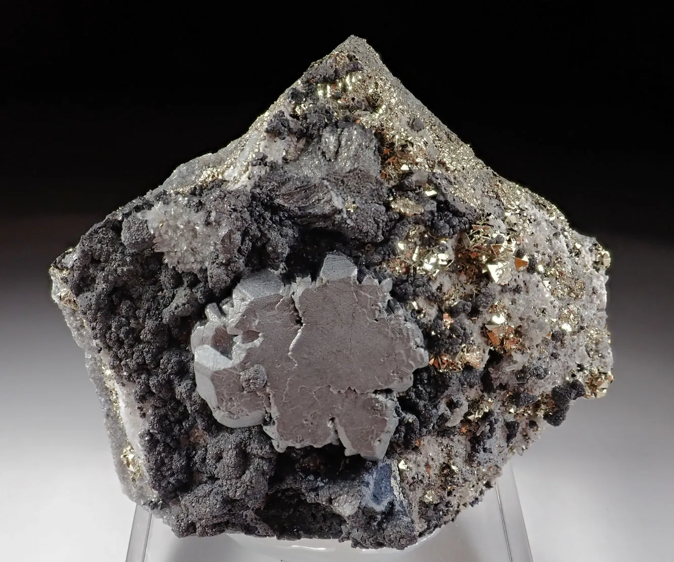 Bournonite with Pyrite - image 3