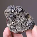 Bournonite with Pyrite - image 2