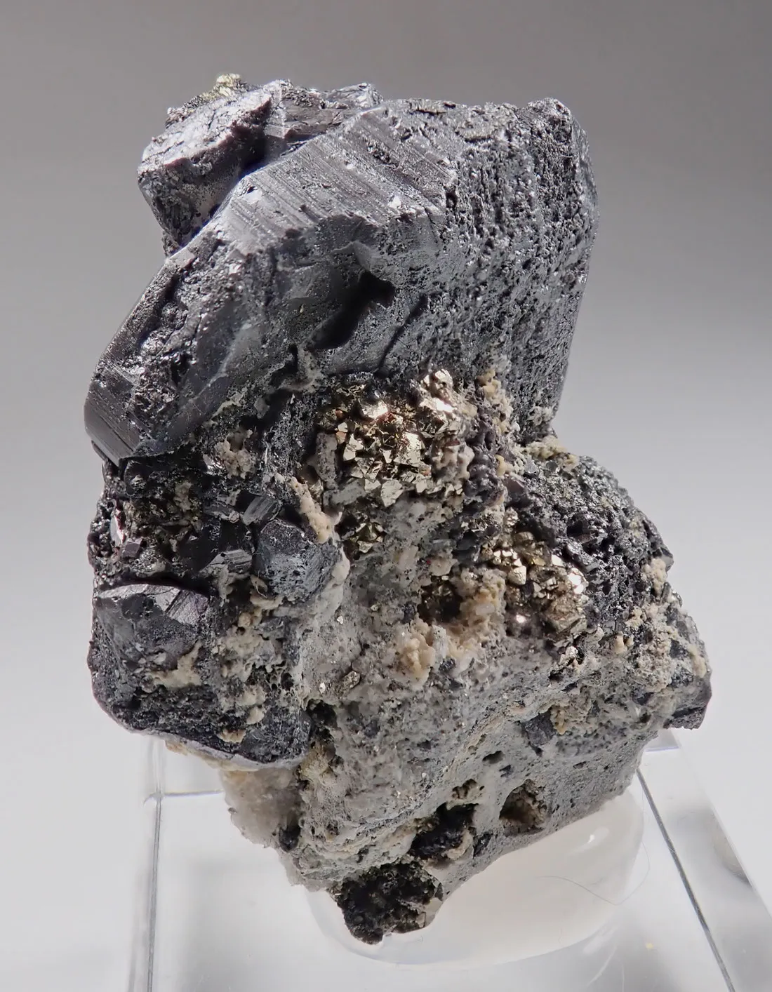 Bournonite with Pyrite - image 1