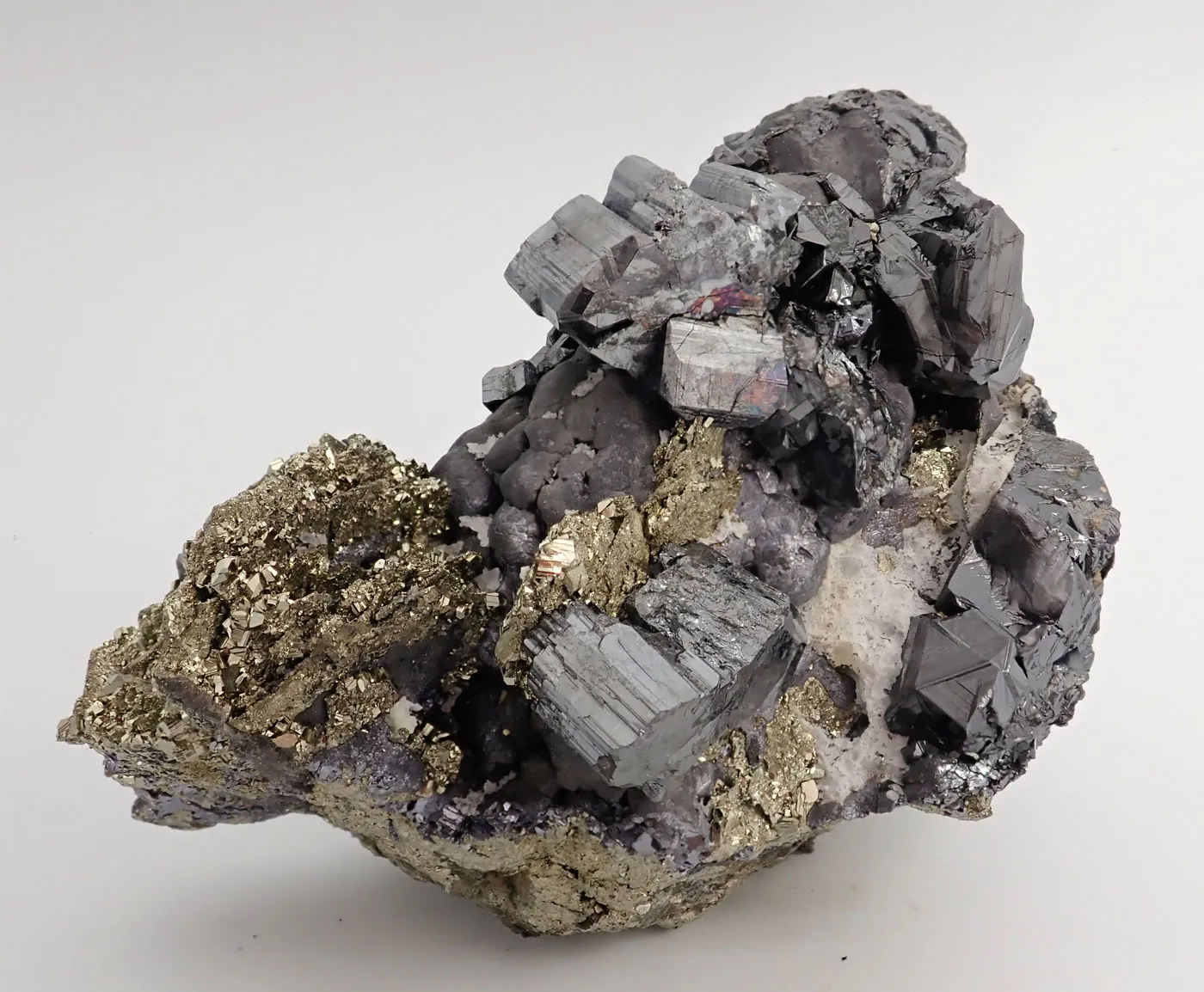 Bournonite with Pyrite, Galena and Sphalerite - image 3