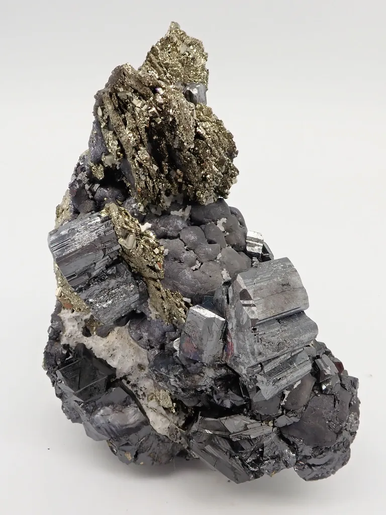 Bournonite with Pyrite, Galena and Sphalerite - image 4