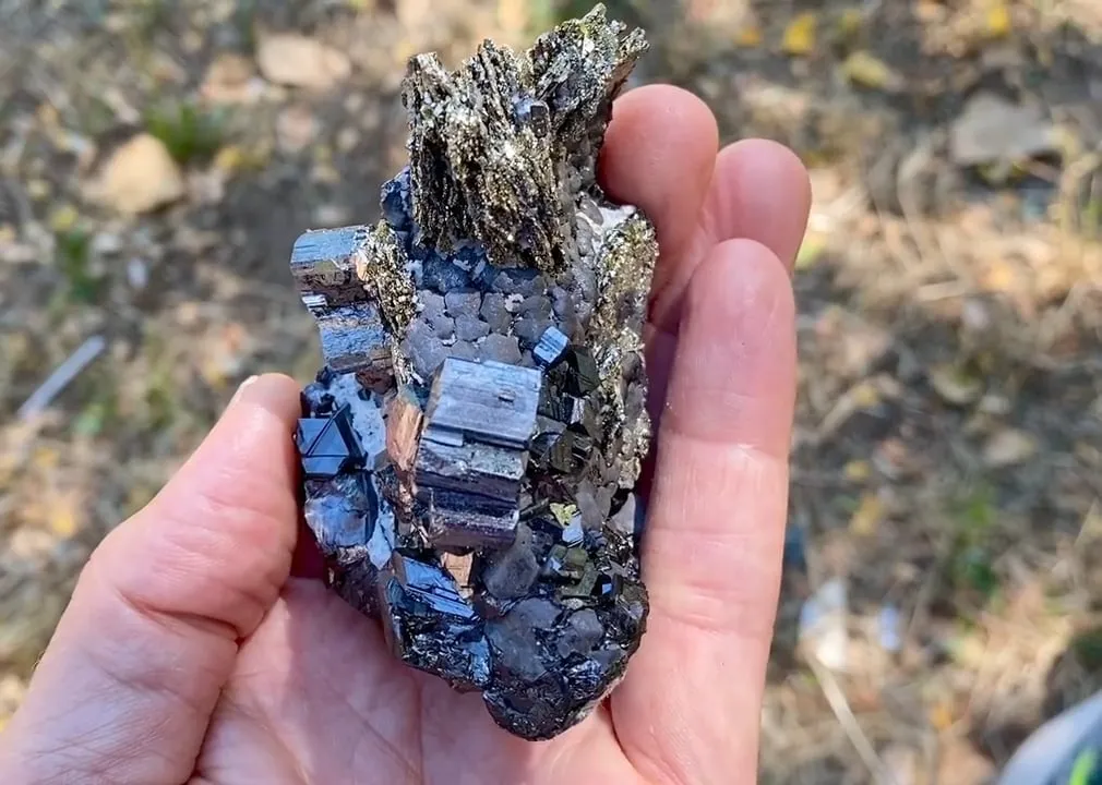 Bournonite with Pyrite, Galena and Sphalerite - image 7