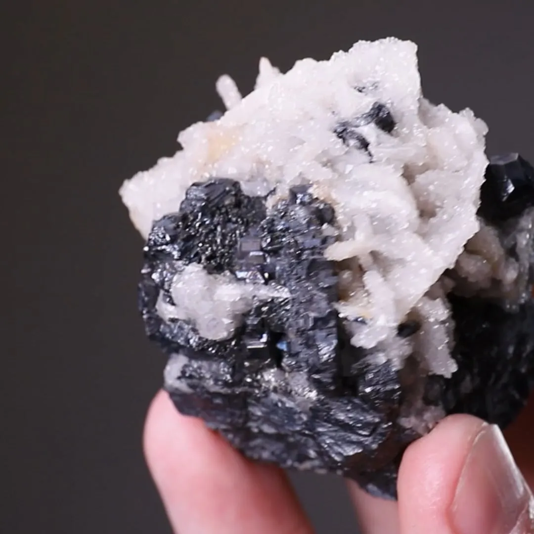 Bournonite with Quartz - image 2