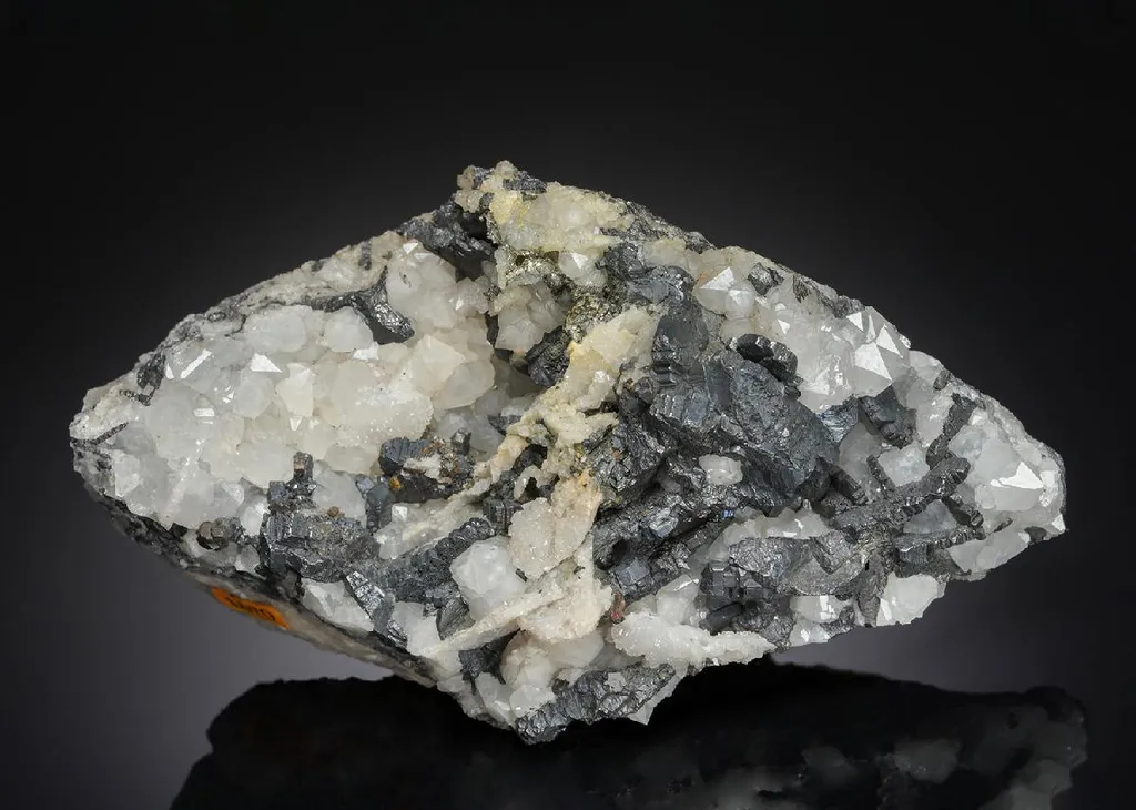 Bournonite with Quartz image