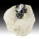 Bournonite with Quartz - image 1