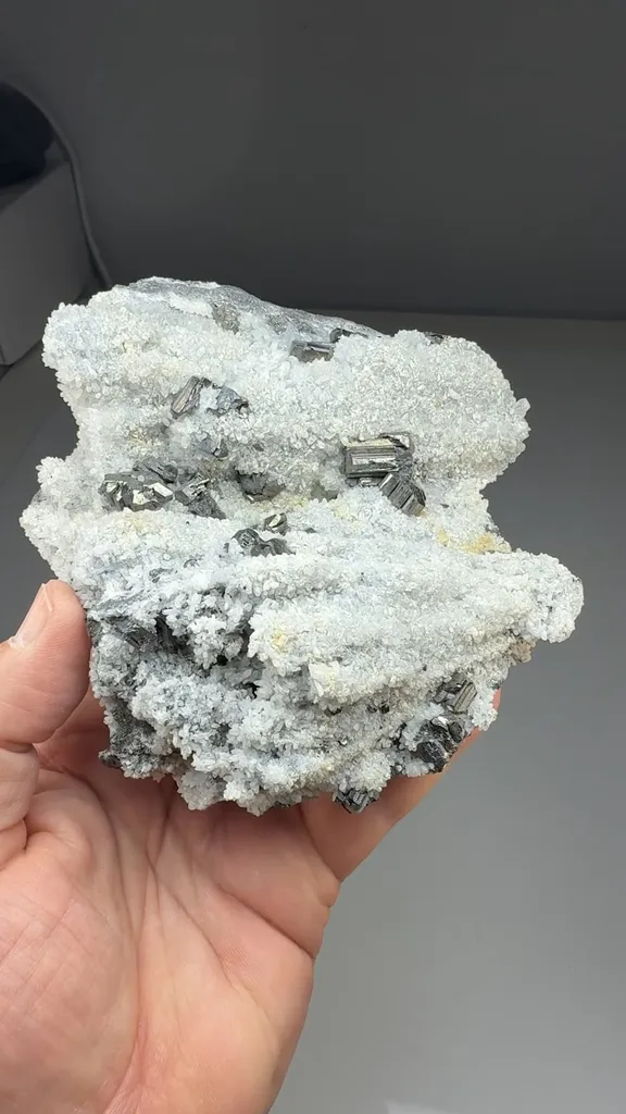 Bournonite with Quartz - image 2