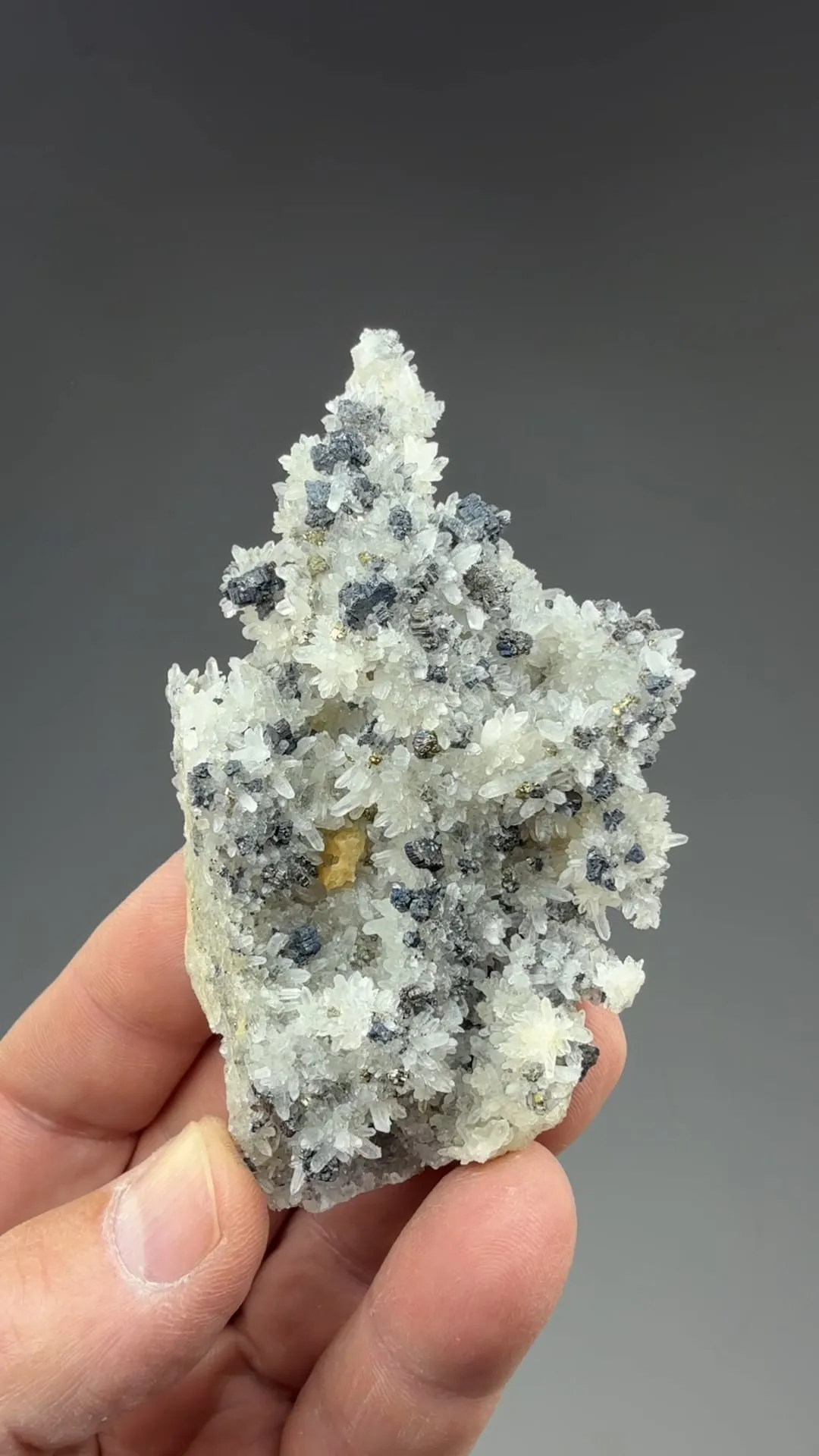 Bournonite with Quartz - image 2