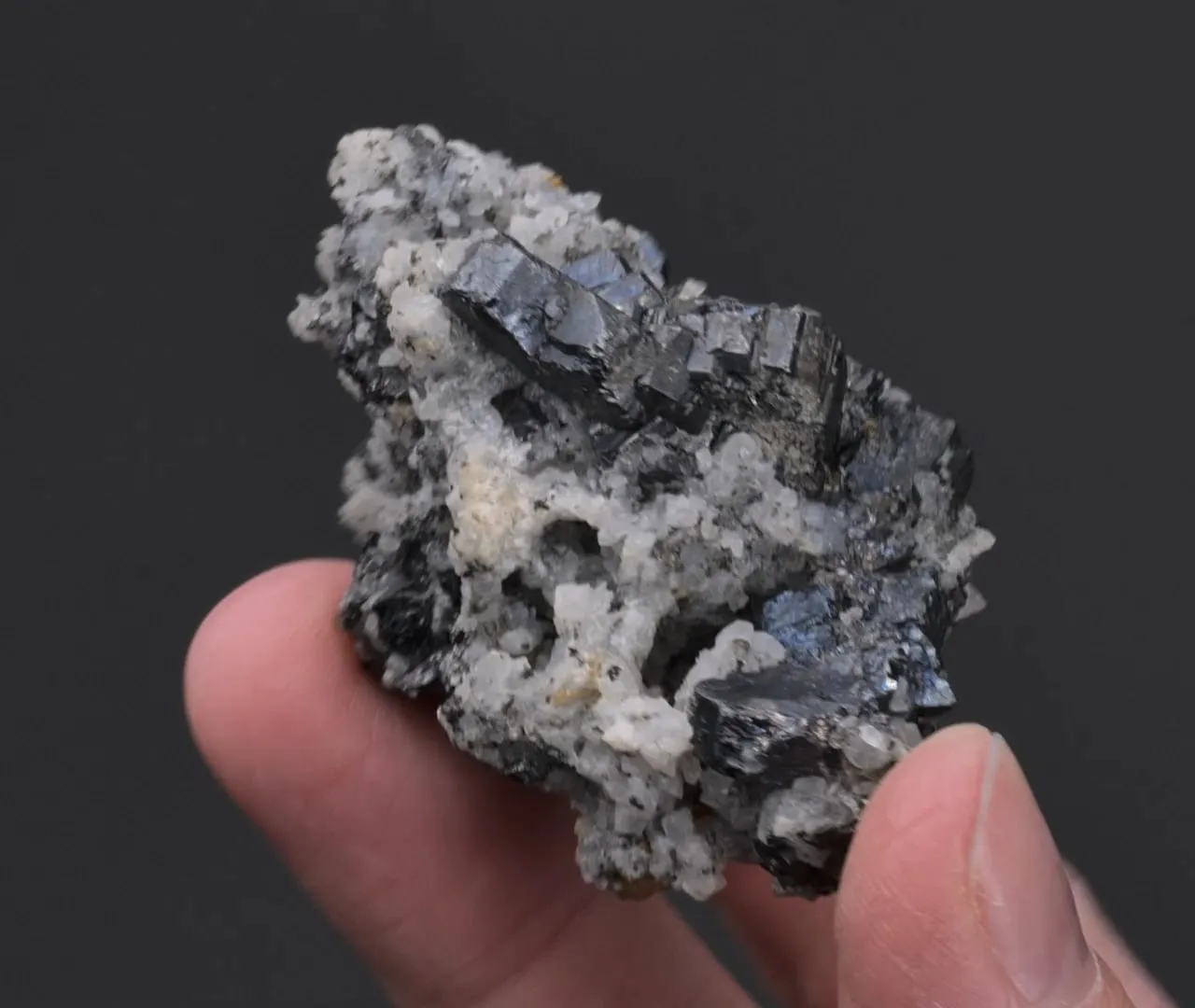 Bournonite with Quartz - image 2