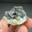 Bournonite with Quartz - image 2