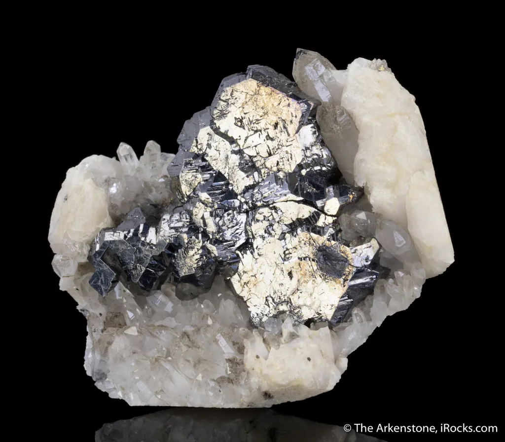 Bournonite with Quartz image