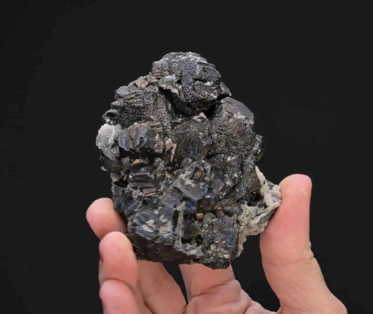 Bournonite with Quartz - image 2