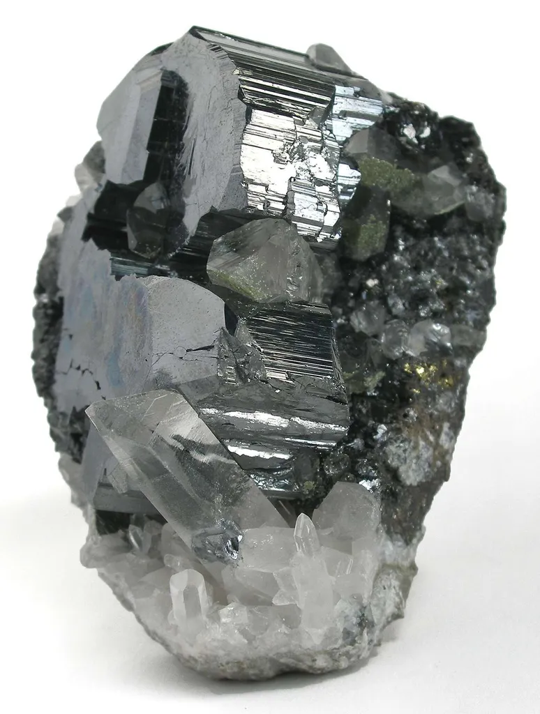 Bournonite With Quartz - image 3
