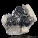 Bournonite with Quartz - image 2