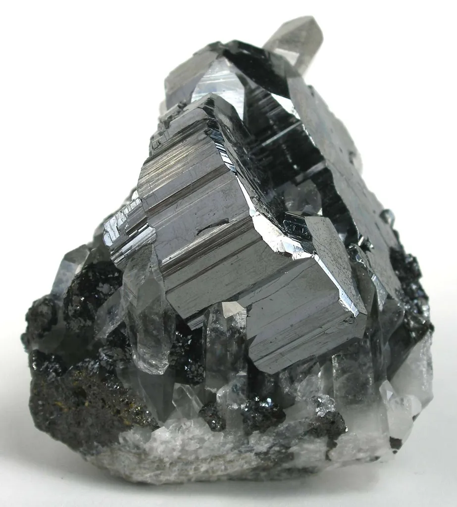 Bournonite With Quartz - image 2