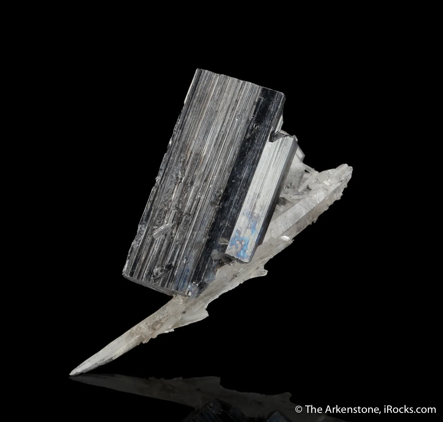 Bournonite with Quartz and Fluorite - image 5