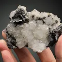 Bournonite with Quartz and Pyrite - image 2