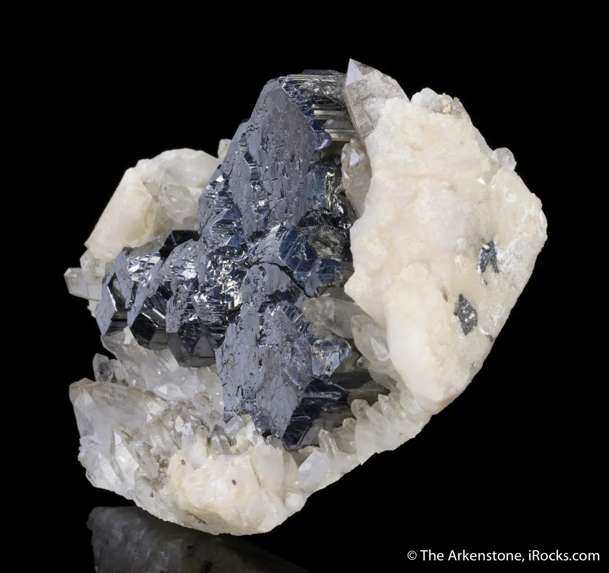 Bournonite with Quartz - image 5