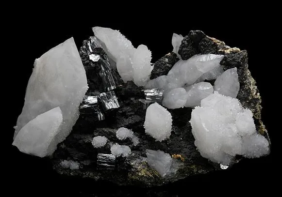 Bournonite with Quartz image