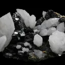 Bournonite with Quartz - image 1