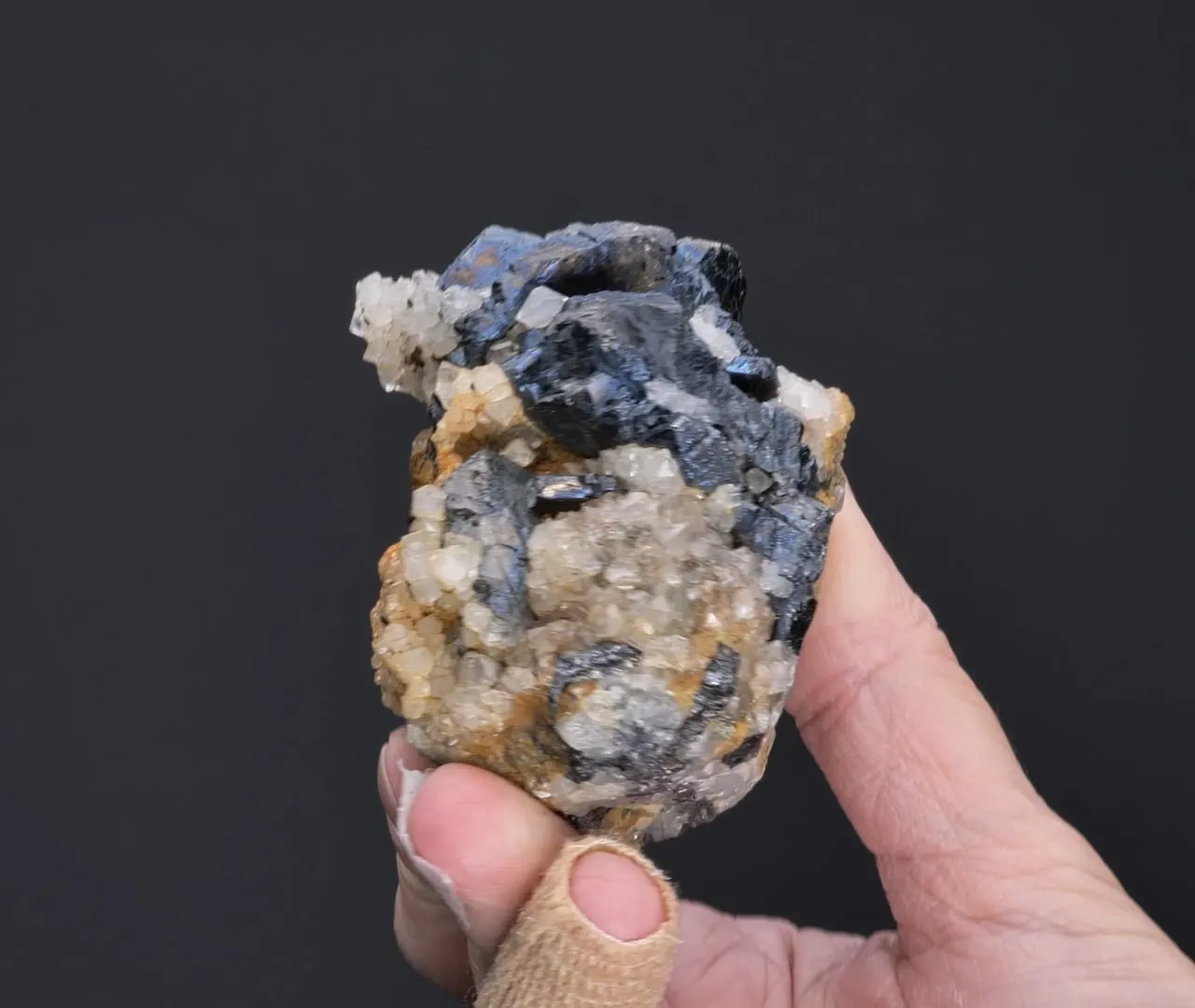 Bournonite with Quartz - image 2