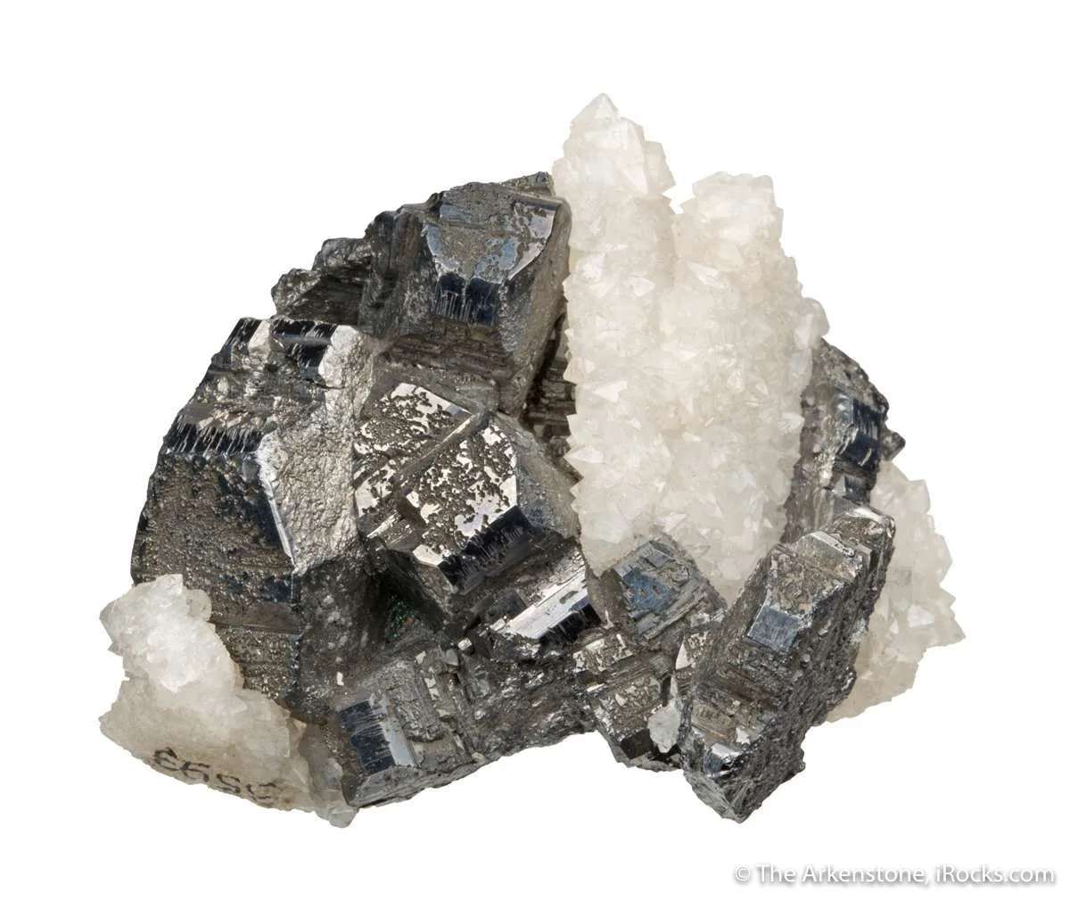 Bournonite with Quartz ps. Barite - image 4