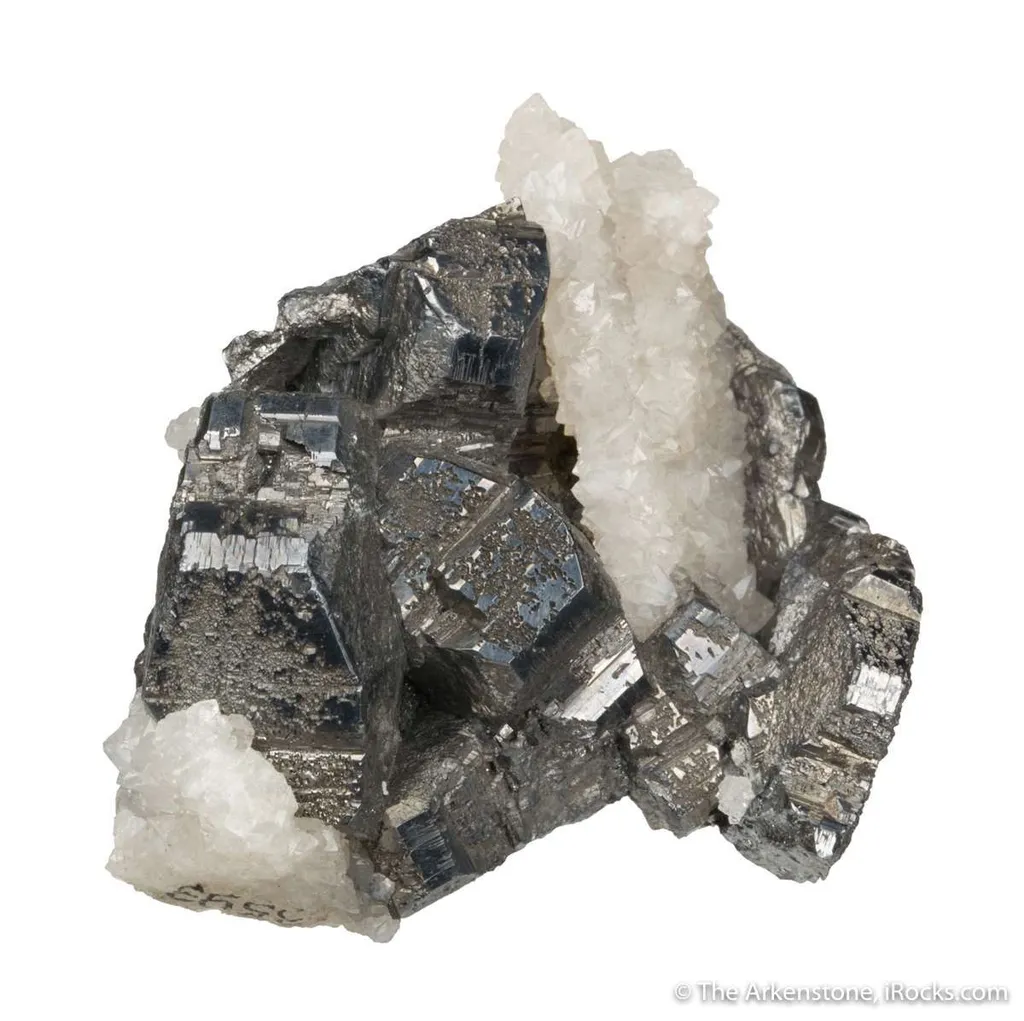 Bournonite with Quartz ps. Barite image