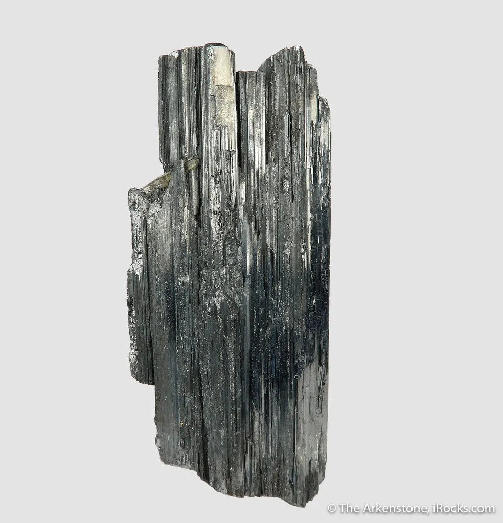Bournonite with Quartz (recent elongated style) image