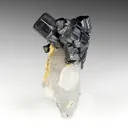 Bournonite with Quartz, Siderite - image 1