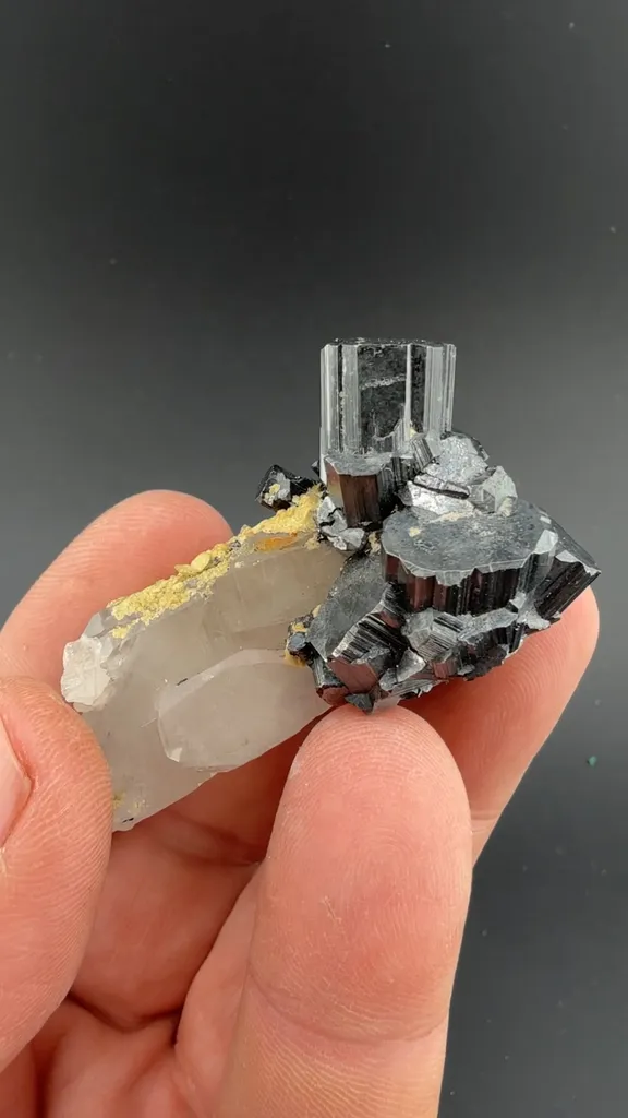 Bournonite with Quartz, Siderite - image 2