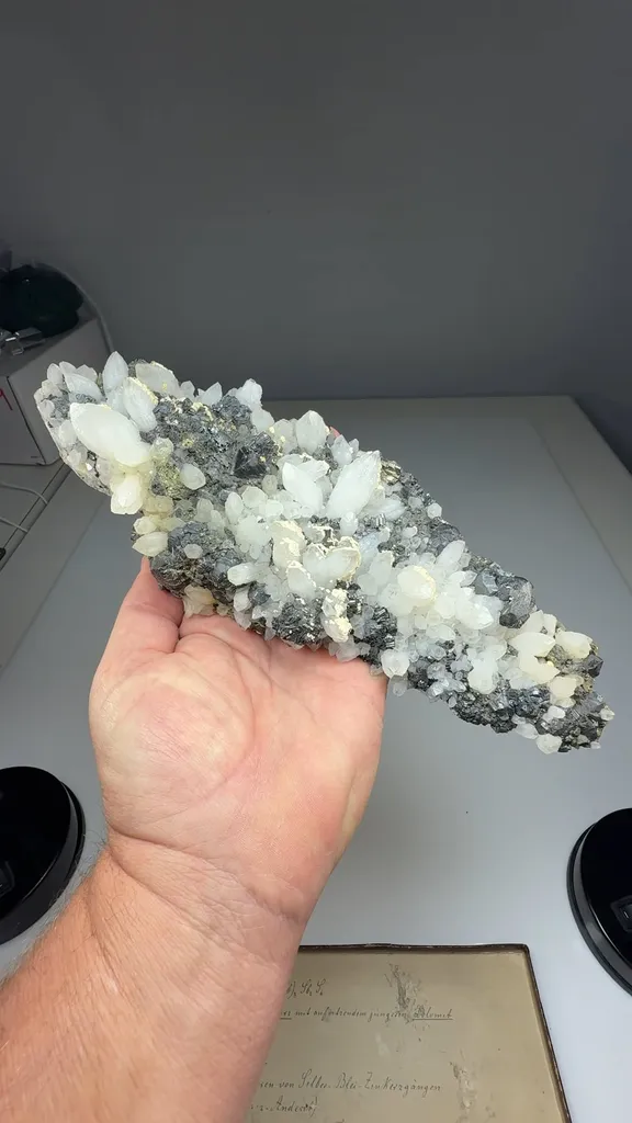 Bournonite with Sphalerite, Dolomite, Quartz - image 2